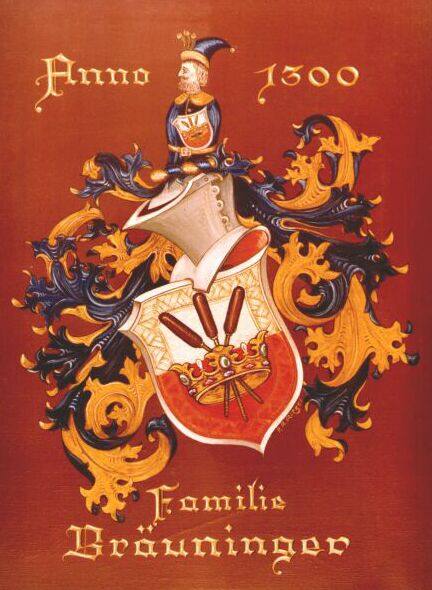heraldic figure of the Bräuninger family